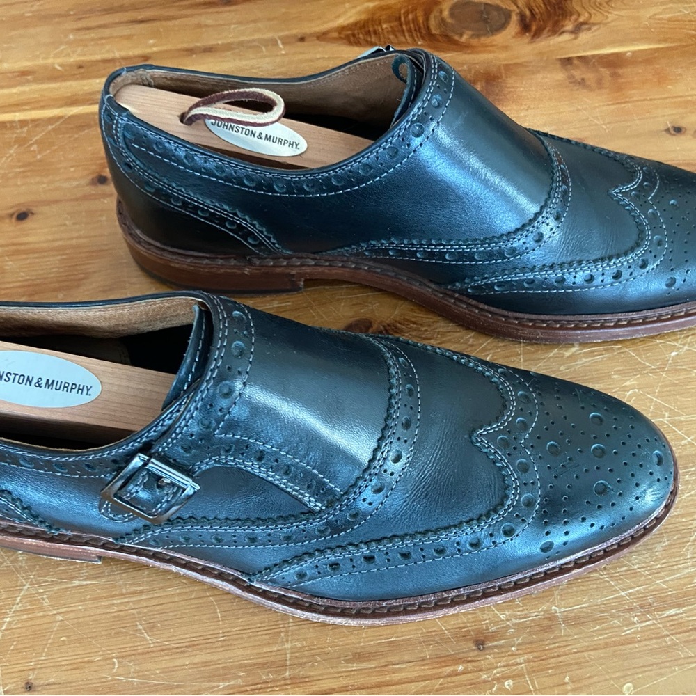 👞 EUC - Johnston & Murphy monk strap shoe. 👞 EUC
